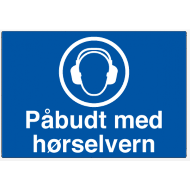 Høreselvern påbud